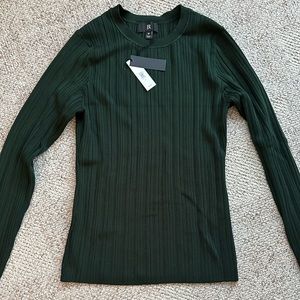 Banana Republic Green Sweater, new with tags.